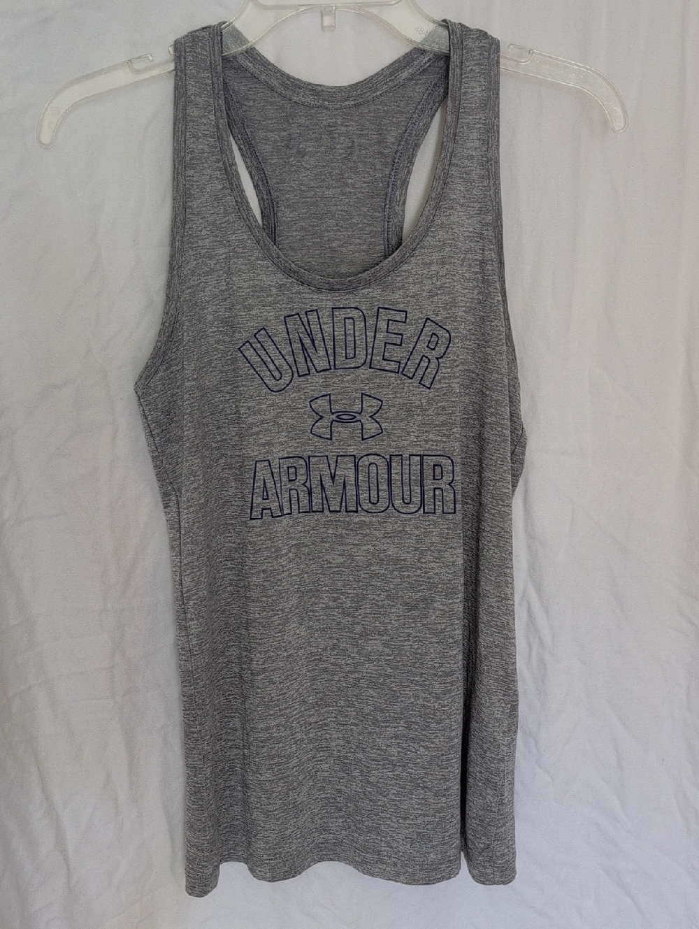 Under Armour Gray Racerback Tank Top